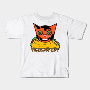 taco my cat Kids T-Shirt